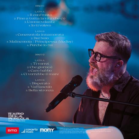 Live at Teatro della Pergola - Vinile LP di Marco Masini - 2