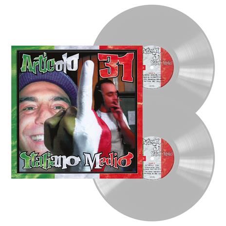 Italiano medio (Silver Version) - Vinile LP di Articolo 31
