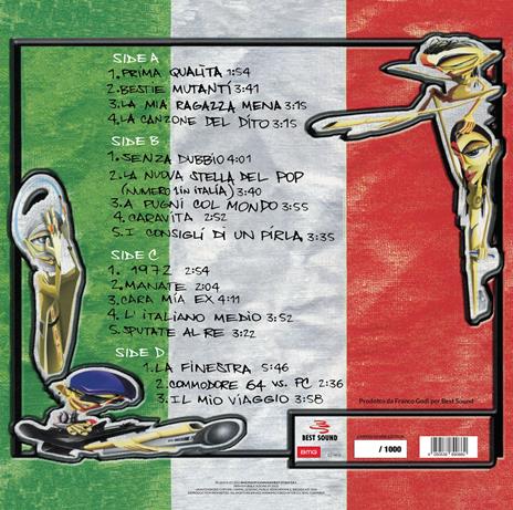 Italiano medio (Silver Version) - Vinile LP di Articolo 31 - 3