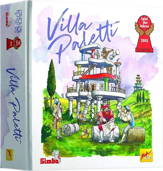 Villa Paletti. Gioco da tavolo - 73