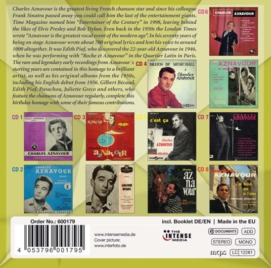 Chanteur d'amour - CD Audio di Charles Aznavour - 2