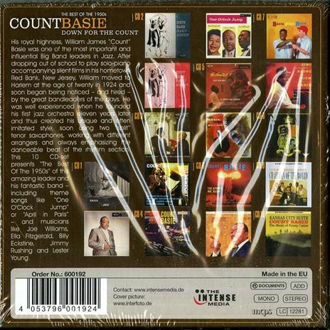 Down for the Count - CD Audio di Count Basie - 2