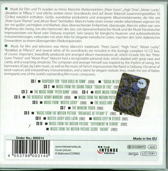 16 Original Albums Milestones Of A Legend - CD Audio di Henry Mancini - 2