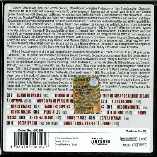 Milestones of Legends - CD Audio di Gilbert Bécaud - 2
