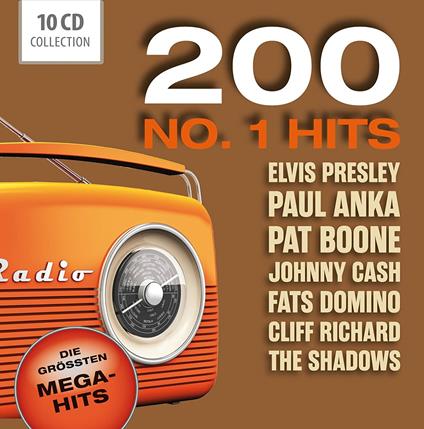 200 #1 Hits - CD Audio