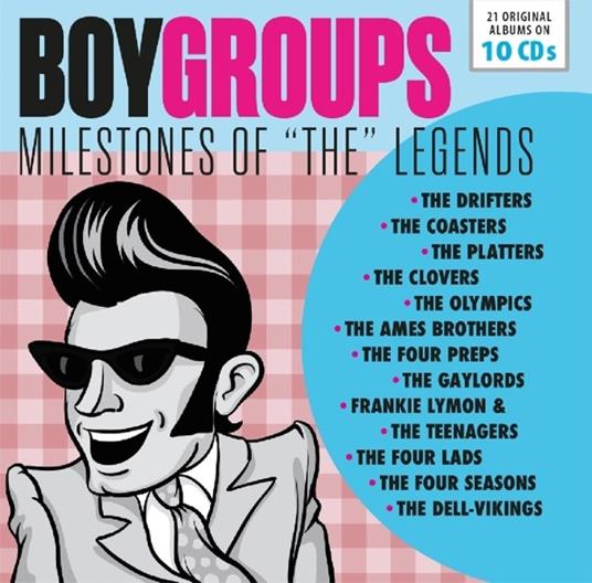 Boy Groups Milestones of Legend - CD Audio