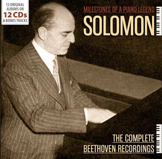 The Complete Beethoven Recordings - CD Audio di Ludwig van Beethoven,Solomon