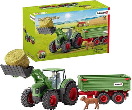 Trattore Con Rimorchio Schleich (42379)