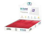 Ultimate Guard 18-Pocket Pages Side-Loading Red (50)