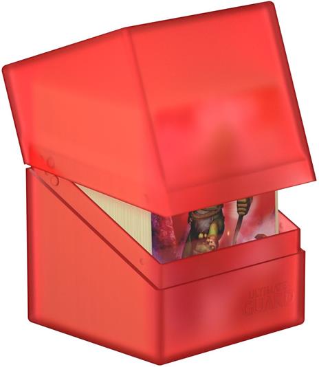 Ultimate Guard Boulder Deck Case 100+ Standard Size Ruby - 3