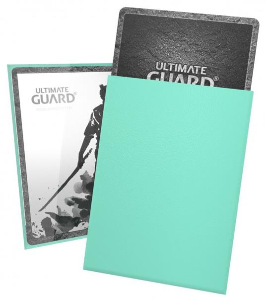 Ultimate Guard Katana Sleeves Standard Size Turquoise (100) - 3