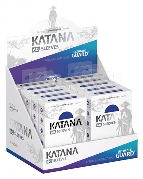 Ultimate Guard Katana Sleeves Japanese Size Blue (60) - 5