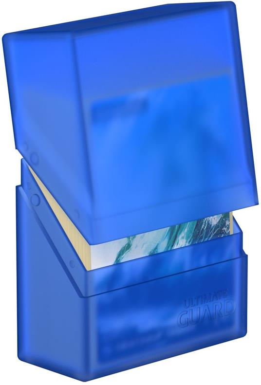 Ultimate Guard Boulder Deck Case 40+ Standard Size Sapphire Ultimate Guard - 3