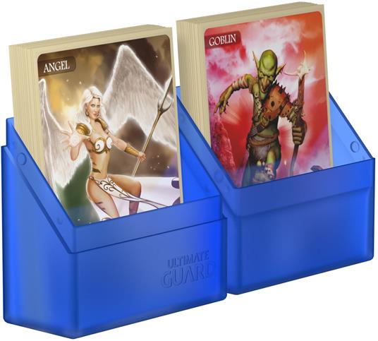 Ultimate Guard Boulder Deck Case 40+ Standard Size Sapphire Ultimate Guard - 4