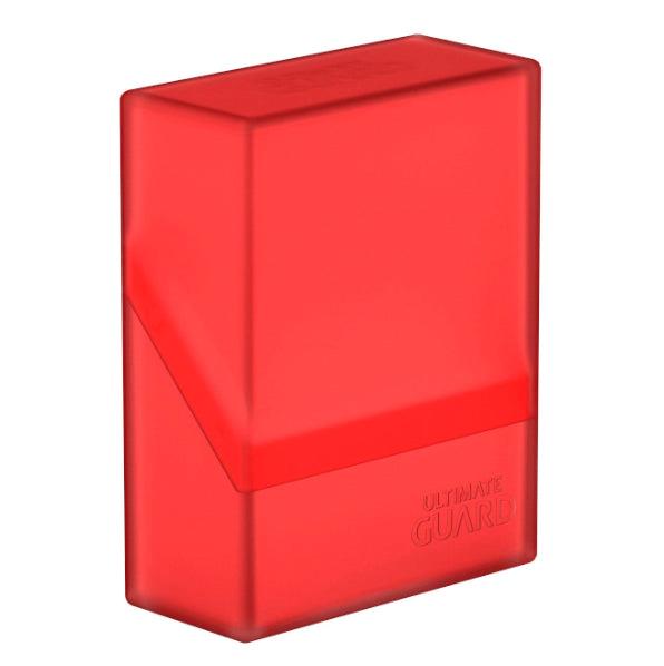 Ultimate Guard Boulder Deck Case 40+ Standard Size Ruby Ultimate Guard