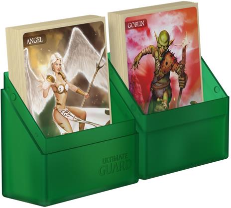 Deck Case BOULDER 40+ Ultimate Guard Magic Emerald  - Verde Porta Mazzo - 4