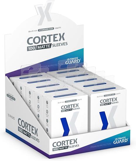 Ultimate Guard Cortex Sleeves Standard Size Matte Blue (100) Ultimate Guard - 5