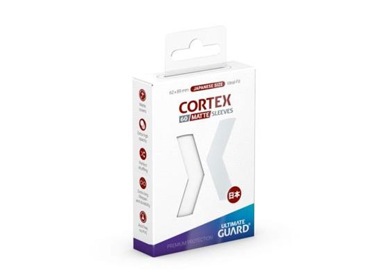 Ultimate Guard Cortex Sleeves Japanese Size Matte White (60) Ultimate Guard