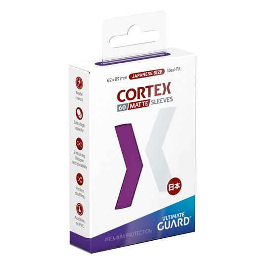 Ultimate Guard - Cortex Sleeves Japanese Size - Matte Purple (60)