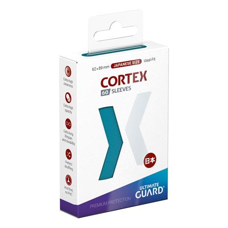 Ultimate Guard - Cortex Sleeves Japanese Size - Petrol (60)