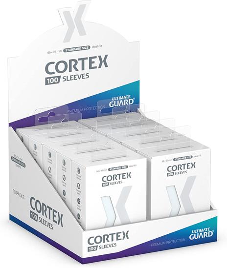 Ultimate Guard Cortex Sleeves Standard Size Transparent (100) Ultimate Guard - 5