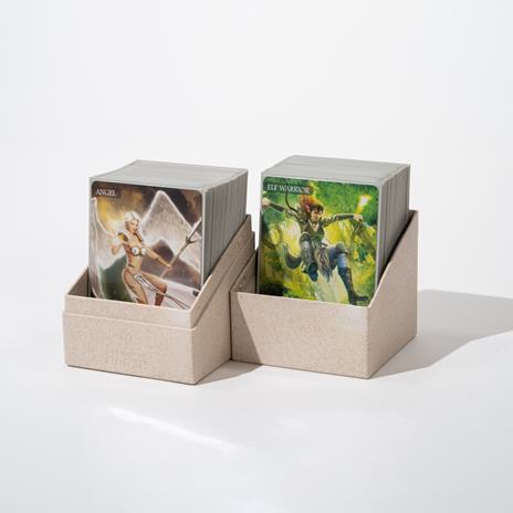 Ultimate Guard Return To Earth Boulder Deck Case 100+ Standard Size Natural Ultimate Guard - 5