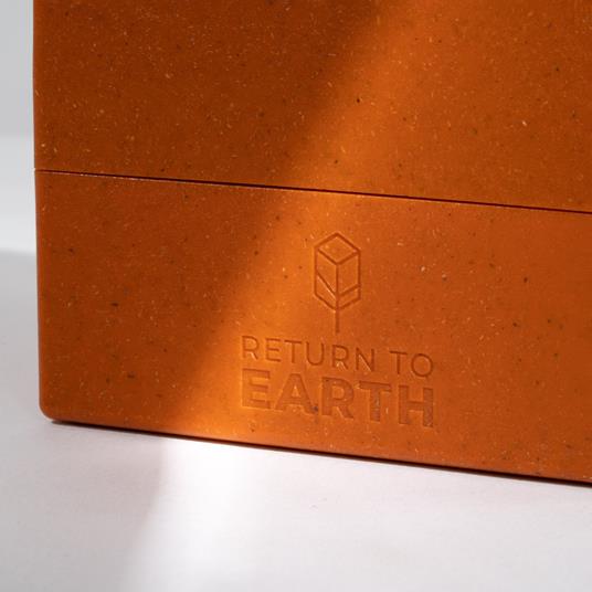 Ultimate Guard Return To Earth Boulder Deck Case 100+ Standard Size Orange Ultimate Guard - 6