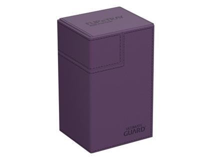 Ultimate Guard Flip`n`Tray 80+ XenoSkin Monocolor Purple Ultimate Guard