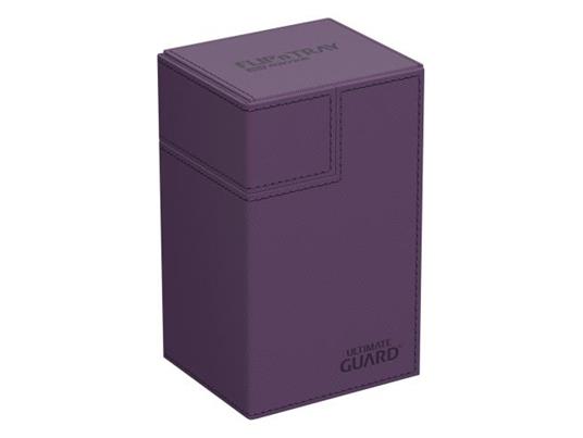 Ultimate Guard Flip`n`Tray 80+ XenoSkin Monocolor Purple Ultimate Guard