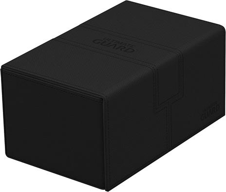 Ultimate Guard Twin Flip`n`Tray 160+ XenoSkin Monocolor Black Ultimate Guard