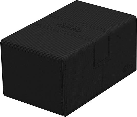 Ultimate Guard Twin Flip`n`Tray 160+ XenoSkin Monocolor Black Ultimate Guard