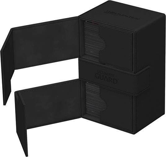 Ultimate Guard Twin Flip`n`Tray 160+ XenoSkin Monocolor Black Ultimate Guard - 4