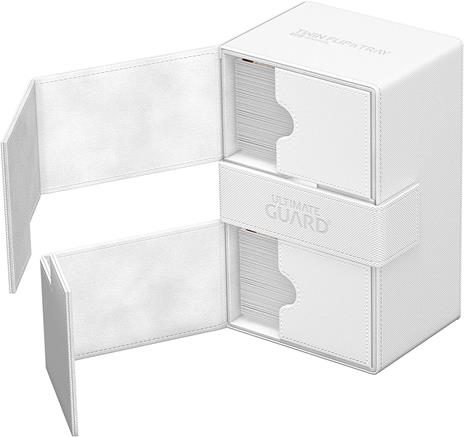 Ultimate Guard Twin Flip`n`Tray 160+ XenoSkin Monocolor White Ultimate Guard - 4