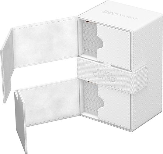 Ultimate Guard Twin Flip`n`Tray 160+ XenoSkin Monocolor White Ultimate Guard - 4