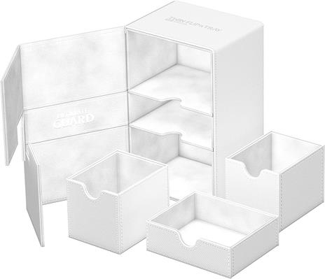 Ultimate Guard Twin Flip`n`Tray 160+ XenoSkin Monocolor White Ultimate Guard - 6
