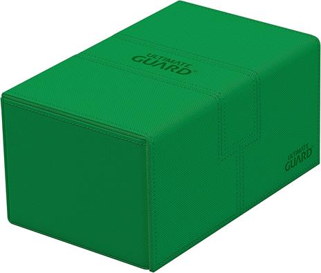 Ultimate Guard Twin Flip`n`Tray 160+ XenoSkin Monocolor Green Ultimate Guard