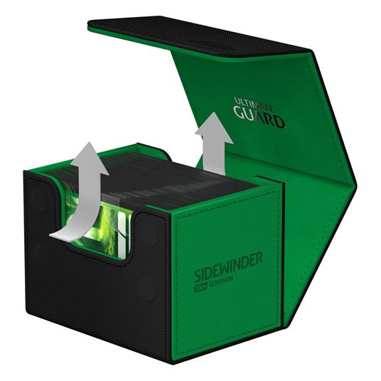 Ultimate Guard - Sidewinder 100+ - XenoSkin SYNERGY - Black/Green - 2