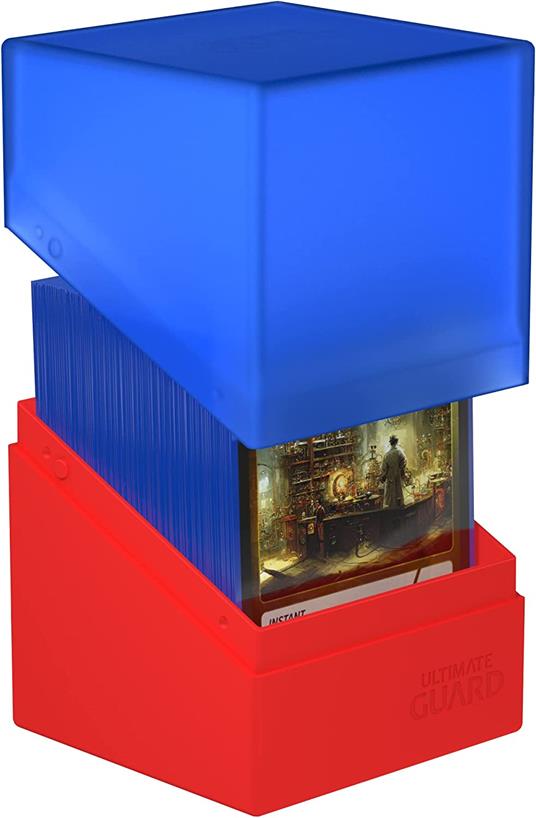 Ultimate Guard Boulder Deck Case 100+ SYNERGY Blue/Red Ultimate Guard - 3
