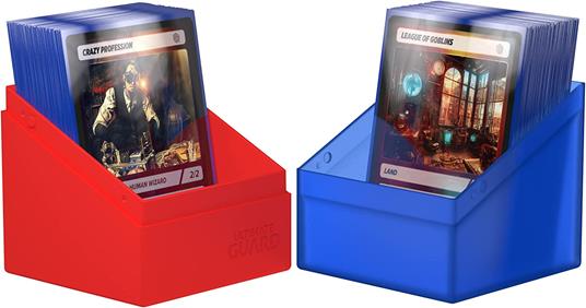 Ultimate Guard Boulder Deck Case 100+ SYNERGY Blue/Red Ultimate Guard - 4