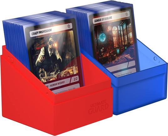 Ultimate Guard Boulder Deck Case 100+ SYNERGY Blue/Red Ultimate Guard - 5