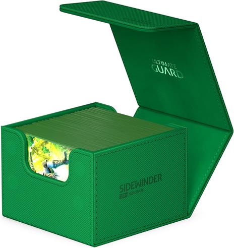 Ultimate Guard Sidewinder 133+ XenoSkin Monocolor Green Ultimate Guard - 2