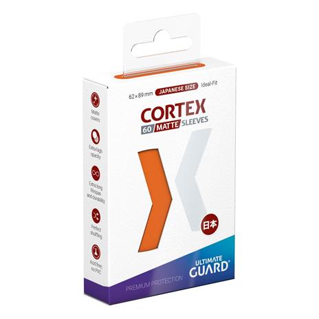 Ultimate Guard - Cortex Sleeves Japanese Size - Matte Orange 60 pcs