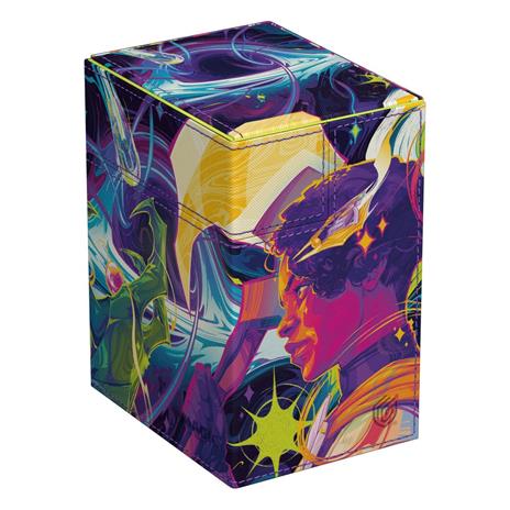 Ultimate Guard - Flip''n''Tray 133+ Xenoskin Magic: The Gathering "Edge of Eternities" - Haliya and Tezzeret