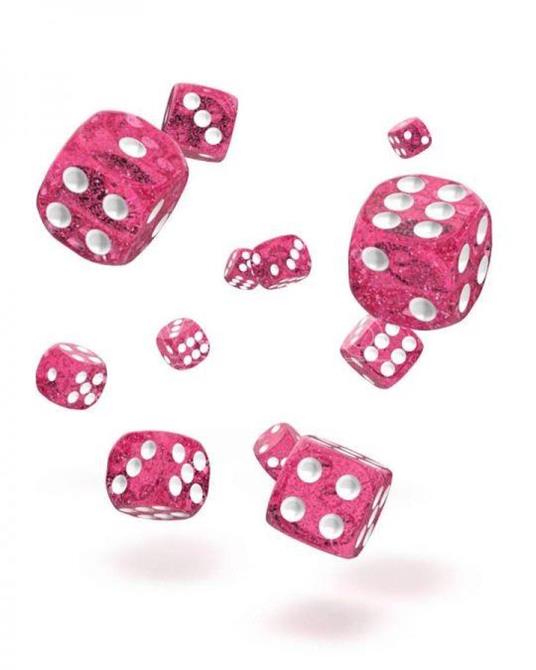 Oakie Doakie Dice D6 Dice 12 Mm Speckled - Pink (36) Oakie Doakie Dice