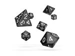 Oakie Doakie Dice RPG Set Marble - Black (7) Oakie Doakie Dice