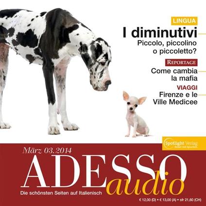 Italienisch lernen Audio - Das Diminutiv