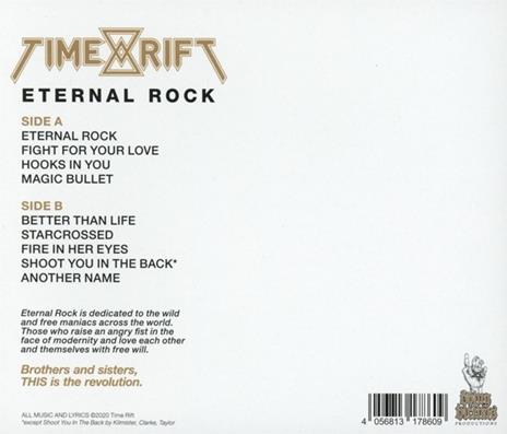 Eternal Rock - CD Audio di Time Rift - 2