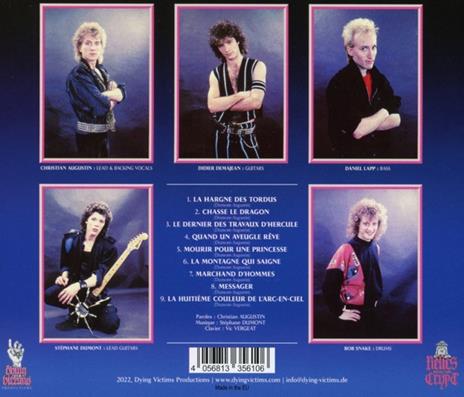 Larmes De Heros - CD Audio di Sortilege - 2
