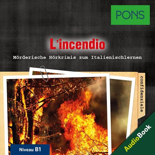 PONS Hörkrimi Italienisch: L'incendio