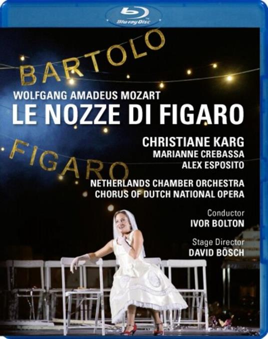 Wolfgang Amadeus Mozart. Le Nozze Di Figaro (Blu-ray) - Blu-ray di Wolfgang Amadeus Mozart,Ivor Bolton